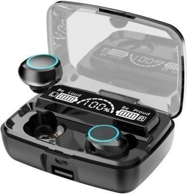 SonicPulseM10 TWS Wireless Earphone Touch Bluetooth Earplugs in The Ear Stereo Sport Headsets Noise Reduction Headphones with Digital Display Black