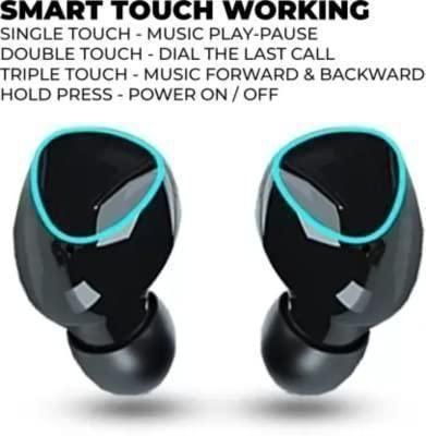 SonicPulseM10 TWS Wireless Earphone Touch Bluetooth Earplugs in The Ear Stereo Sport Headsets Noise Reduction Headphones with Digital Display Black