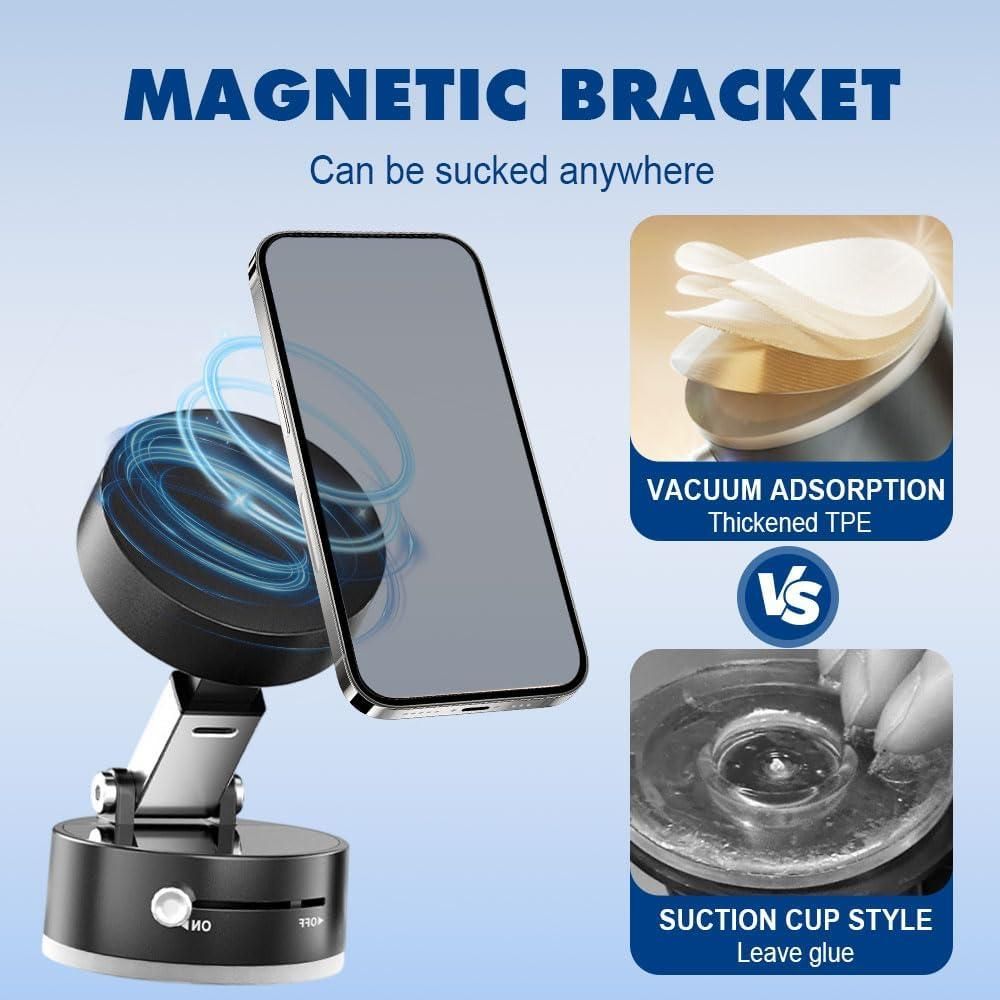MagnoGrip 360 (Vacuum Magnetic Suction Phone Holder)